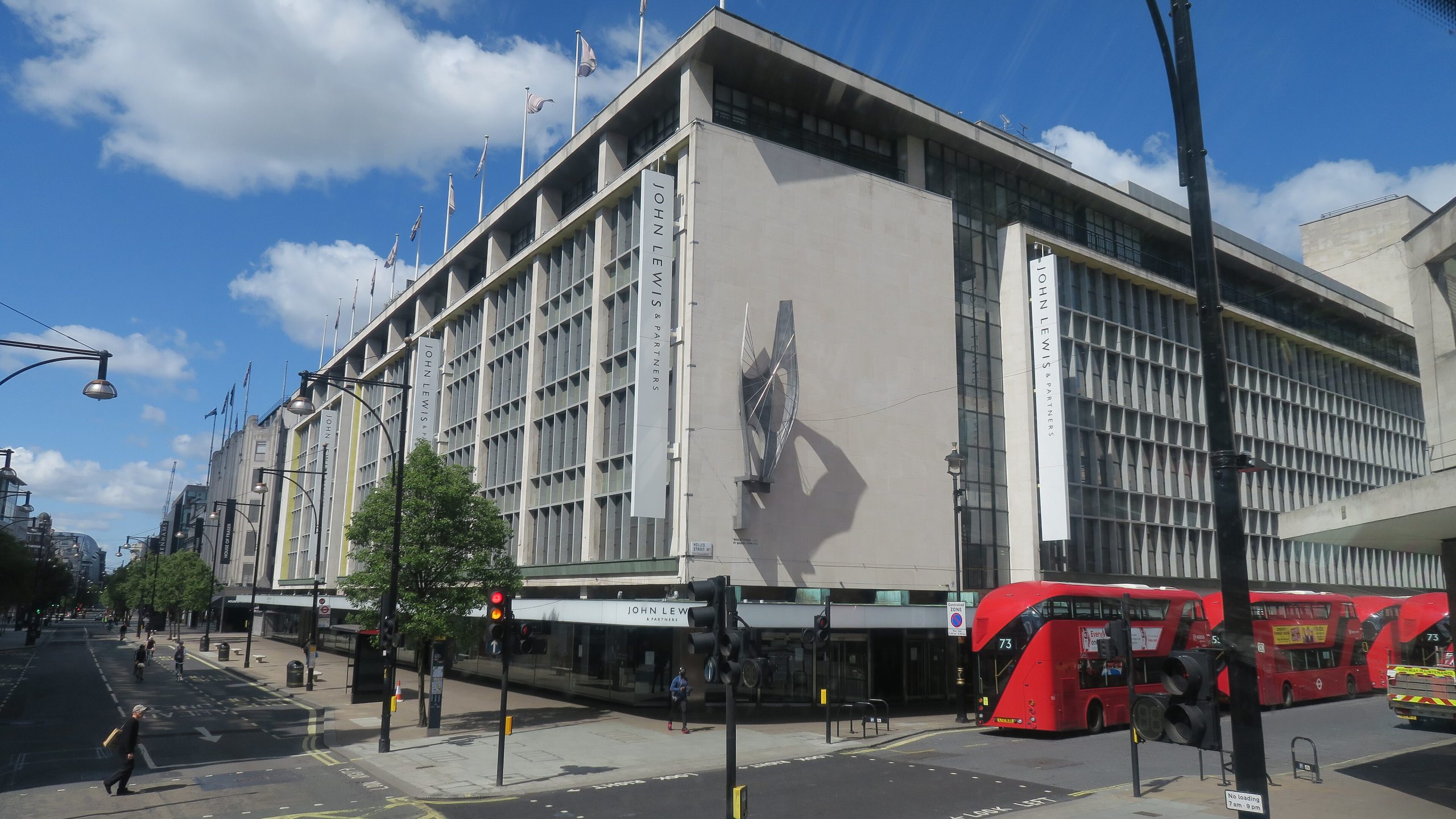 John Lewis store on Oxford Street in London